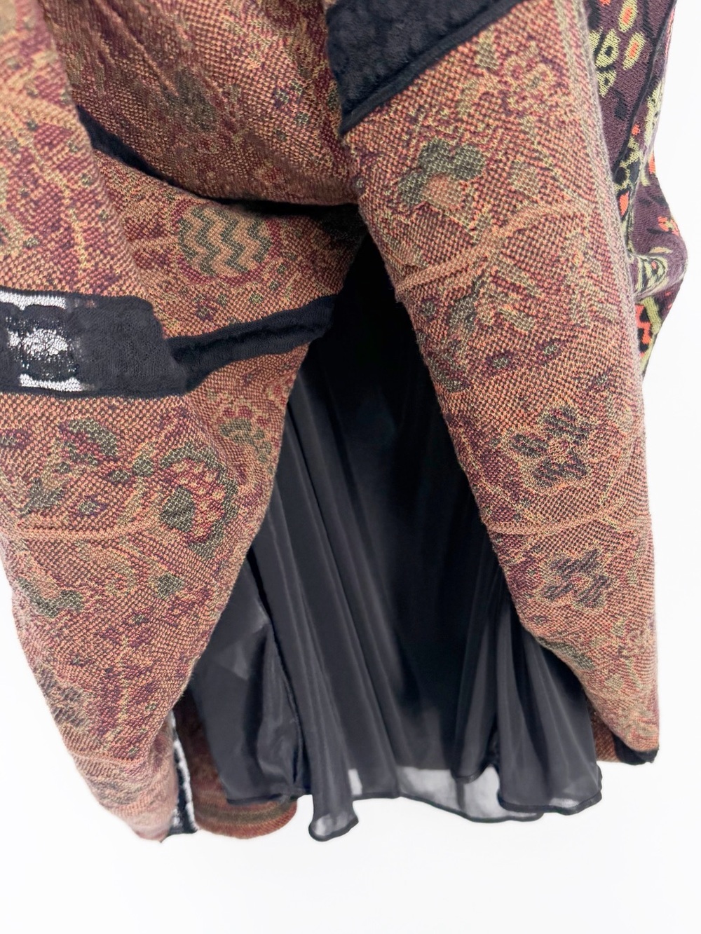 M Missoni Brown Floral Knit Midi Dress Small - Picture 11 of 11